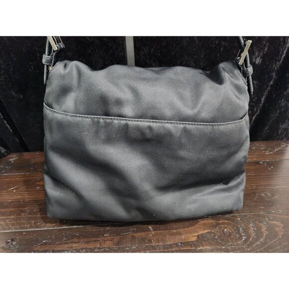 Authentic Coach Vintage Mercer 7424 Twill & Leather Shoulder Bag - Picture 3 of 9